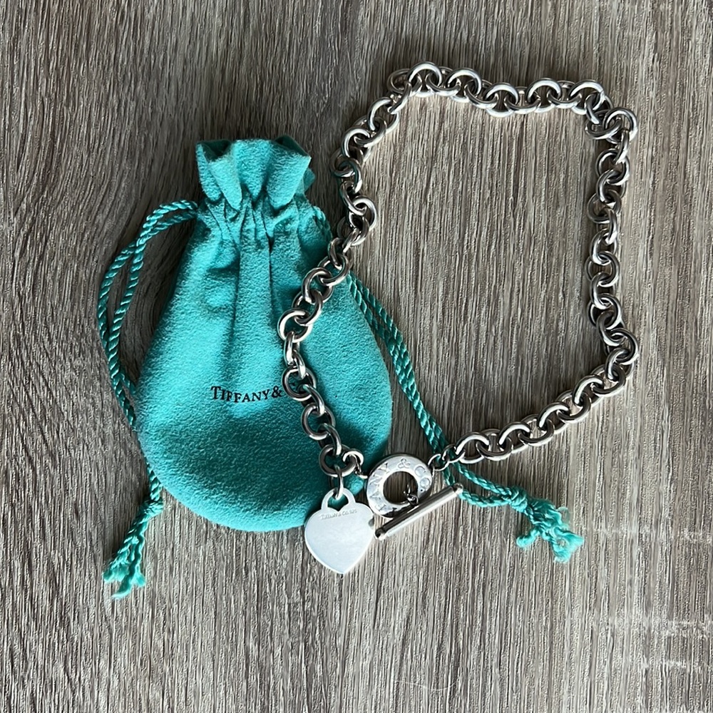 Tiffany & Co. Heart Tag Toggle Necklace